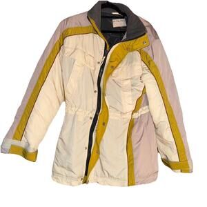 NWT FREE PEOPLE Colorblock PUFFER Drawstring ALPINE RETREAT JACKET XS $268